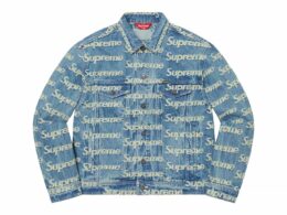 Supreme - Frayed Logos Denim Trucker Jacket