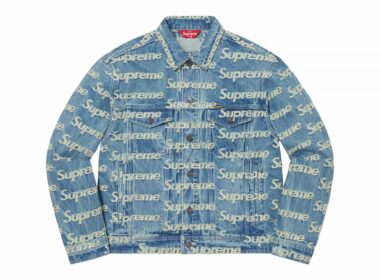 Supreme - Frayed Logos Denim Trucker Jacket